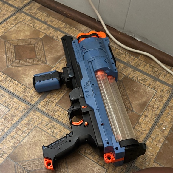 Nerf Rival Blue and Orange Blaster no ammo - Picture 4 of 4